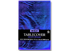 Blue Metallic Tablecover