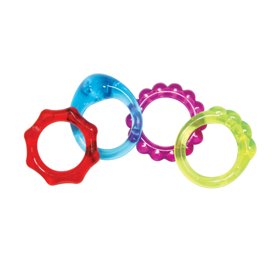 Plastic Gem Rings