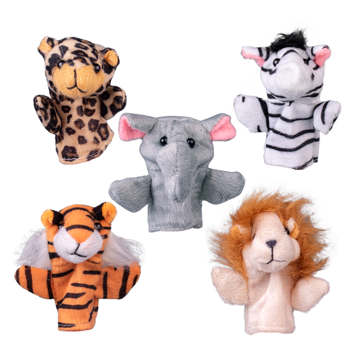 Wild Animal Finger Puppets