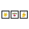 Pokemon Pikachu Wall Art 3-pack