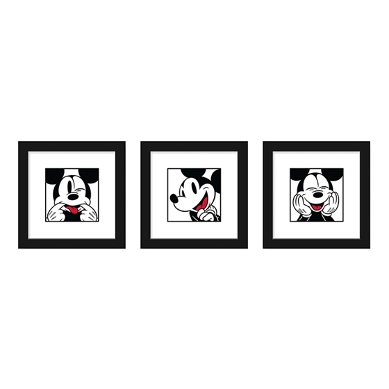 Mickey Mouse Wall Art 3-pack