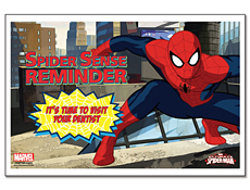 Spiderman Postcard