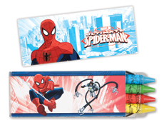 Spider-Man Crayons