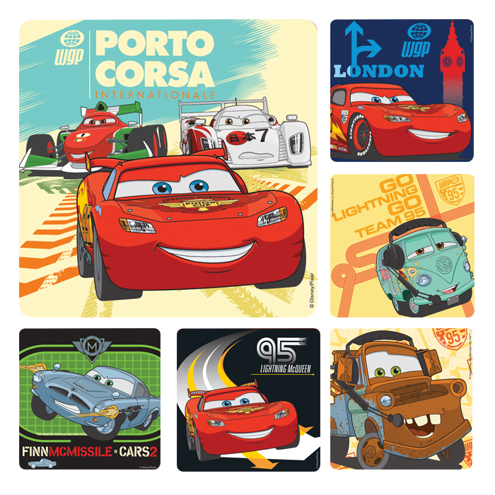 Disney s Cars 2 Stickers