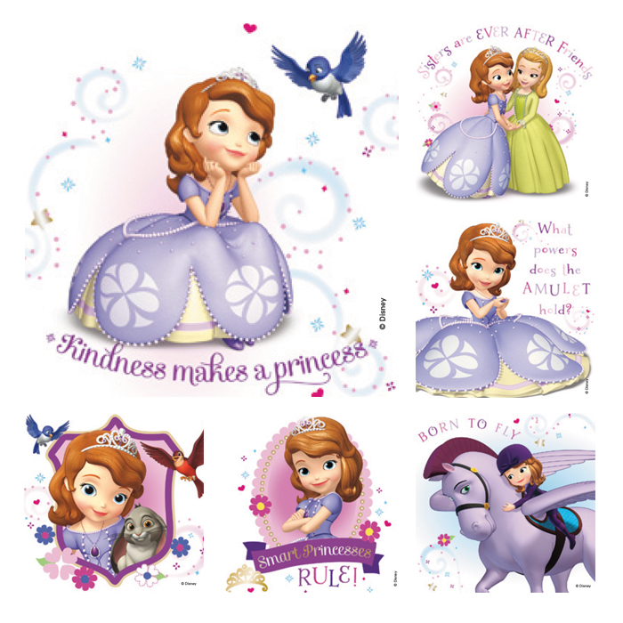 Diseny frozen Wonderful kids Stickers Earring Cartoon Reward Crystal  Stickers sofia Princess Kindergarten Face Stickers