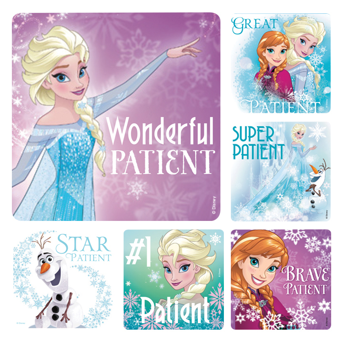 toenemen vertraging Theseus Disney Frozen Patient Stickers