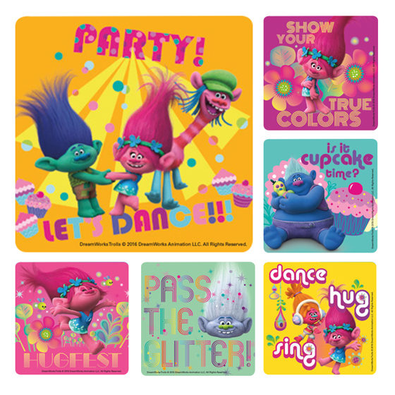 Trolls Stickers