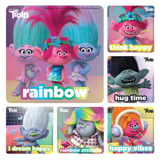 Trolls Movie Stickers