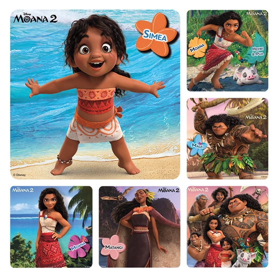 Moana 2 Stickers